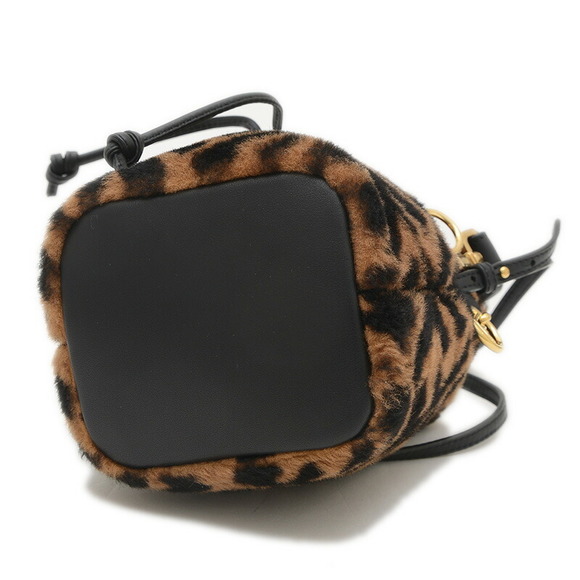 Fendi Zucca Bag Brown Montresor Mouton Baguette - Picture 6 of 6